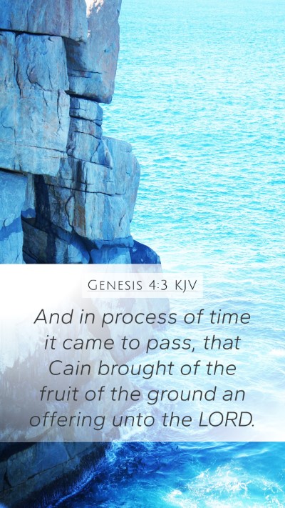 Genesis 4:3 Explained