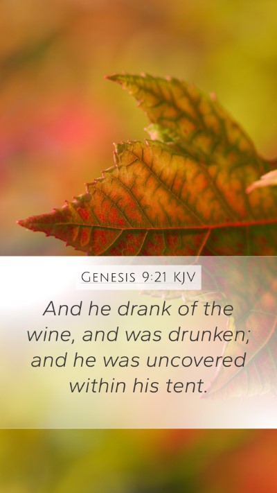Genesis 9:21 Explained