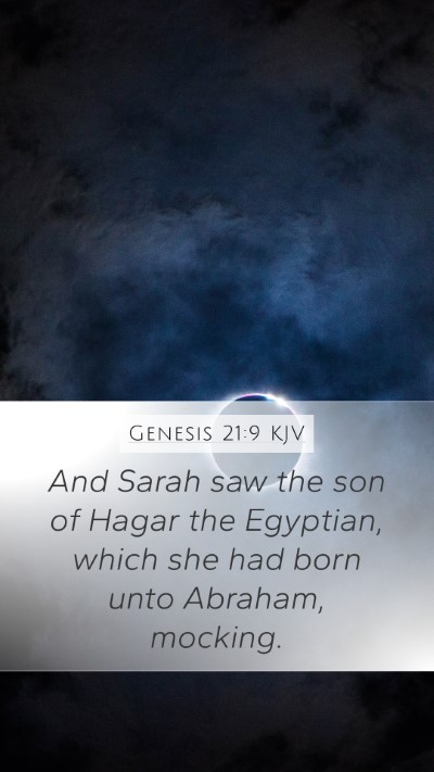 Genesis 21:9 Explained