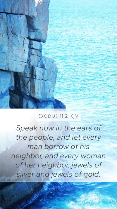 Exodus 11:2 Explained