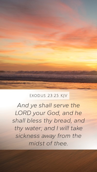 Exodus 23:25 Explained