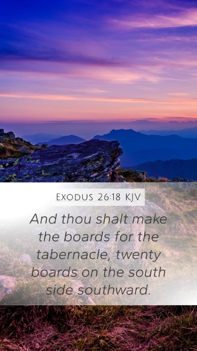 Exodus 26:18 Explained