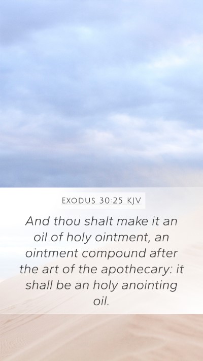 Exodus 30:25 Explained