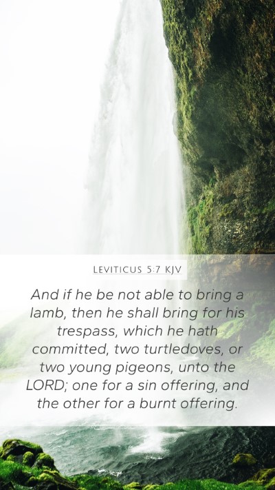 Leviticus 5:7 Explained