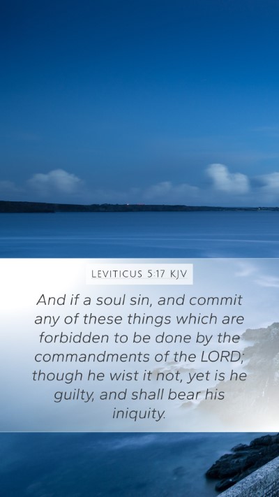 Leviticus 5:17 Explained