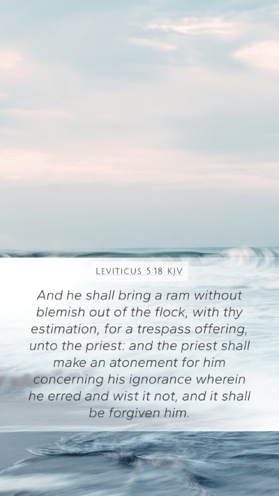 Leviticus 5:18 Explained