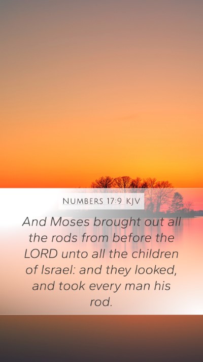 Numbers 17:9 Explained