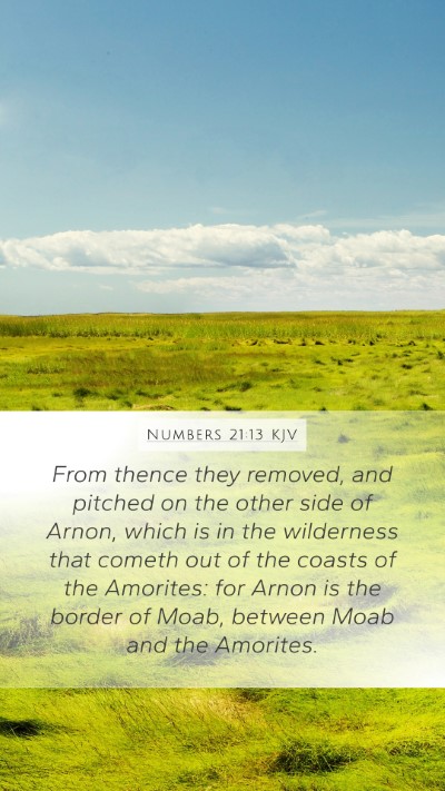 Numbers 21:13 Explained