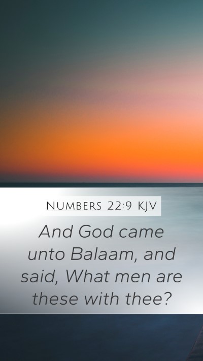 Numbers 22:9 Explained