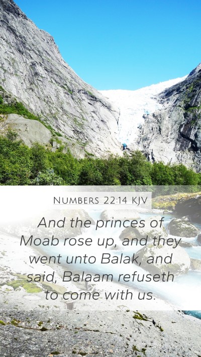Numbers 22:14 Explained