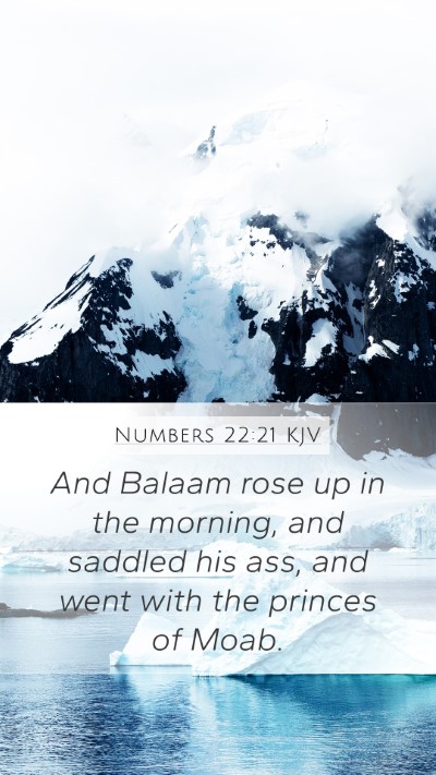 Numbers 22:21 Explained