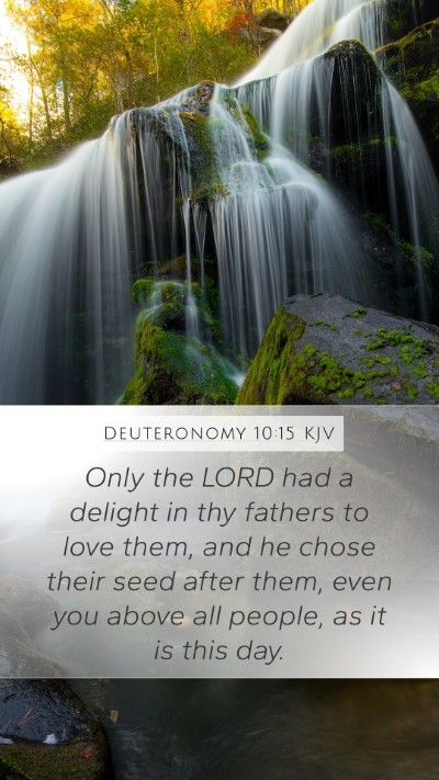Deuteronomy 10:15 Explained