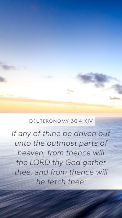 Deuteronomy 30:4 Explained