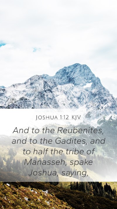 Joshua 1:12 Explained