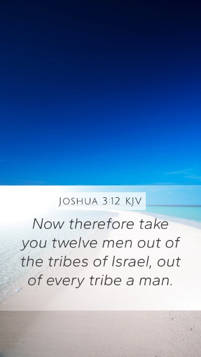 Joshua 3:12 Explained
