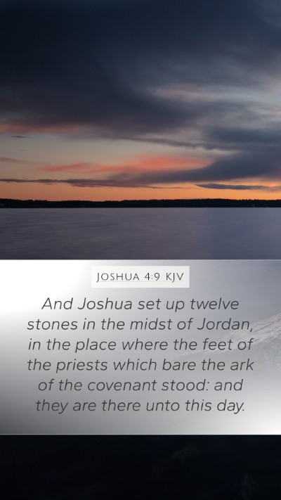 Joshua 4:9 Explained