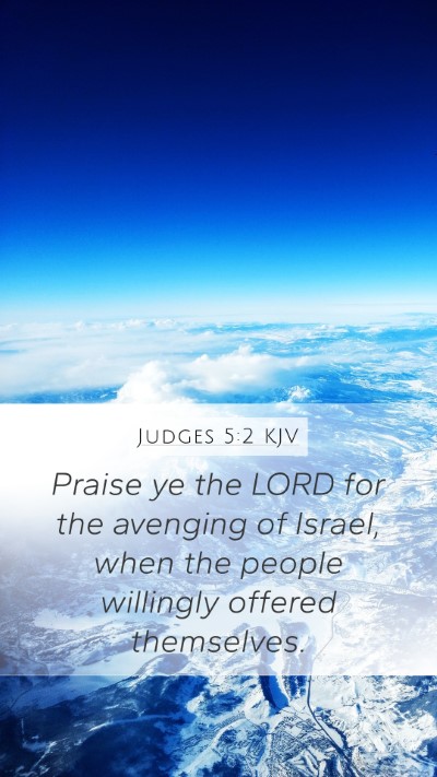Judges 5:2 Explained