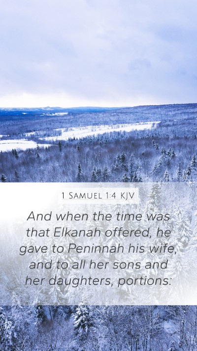 1 Samuel 1:4 Explained