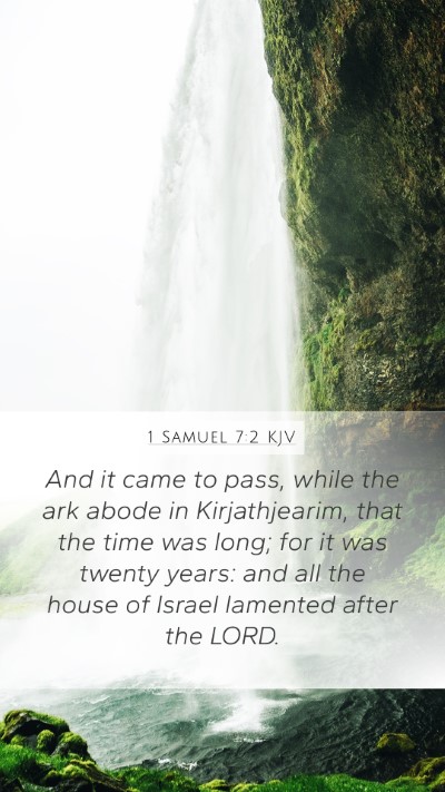 1 Samuel 7:2 Explained