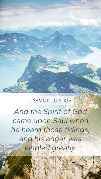 1 Samuel 11:6 Explained