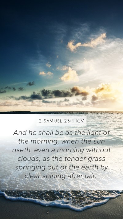 2 Samuel 23:4 Explained