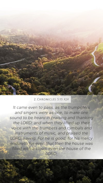 2 Chronicles 5:13 Explained