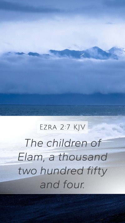 Ezra 2:7 Explained