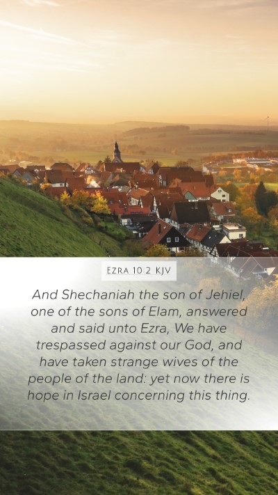 Ezra 10:2 Explained
