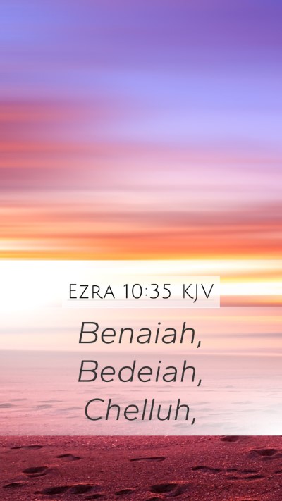 Ezra 10:35 Explained
