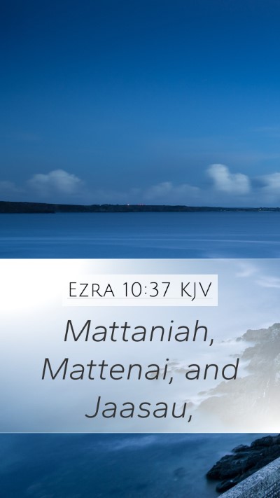 Ezra 10:37 Explained