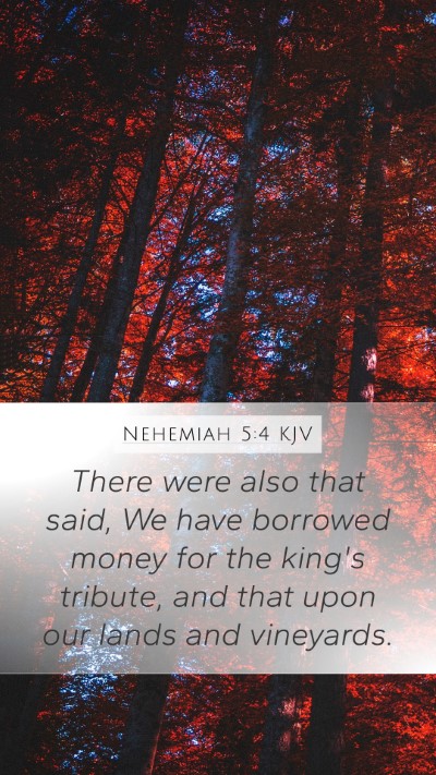 Nehemiah 5:4 Explained