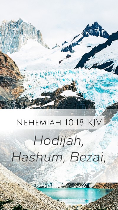 Nehemiah 10:18 Explained