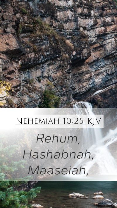 Nehemiah 10:25 Explained
