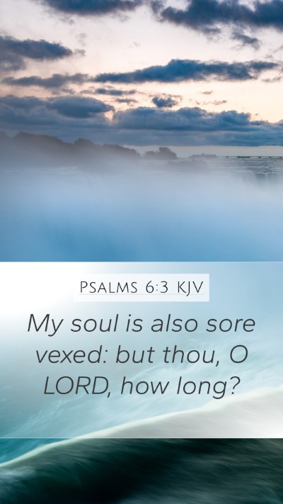Psalms 6:3 Explained