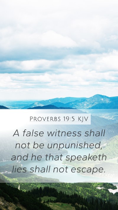 Proverbs 19:5 Explained