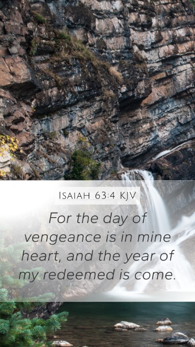 Isaiah 63:4 Explained
