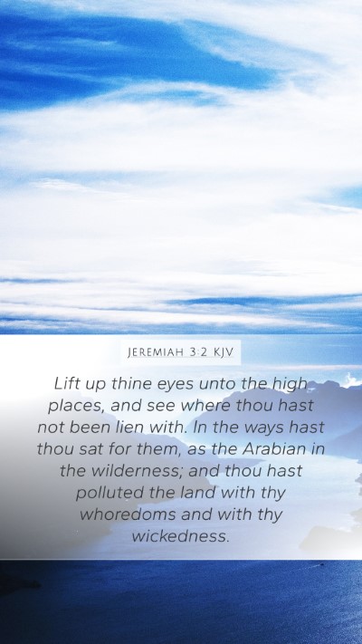 Jeremiah 3:2 Explained