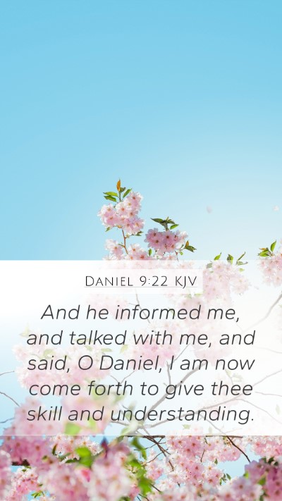 Daniel 9:22 Explained