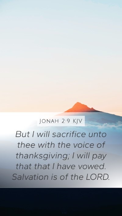 Jonah 2:9 Explained