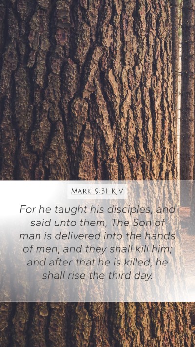 Mark 9:31 Explained