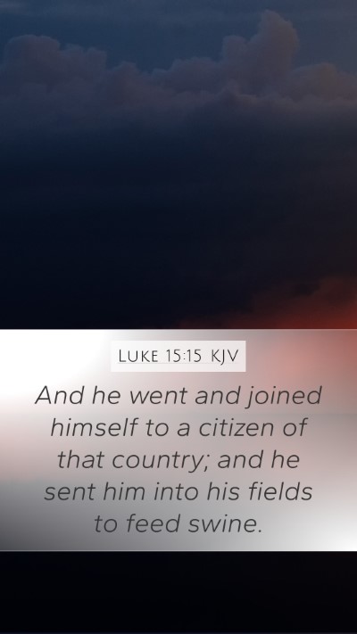 Luke 15:15 Explained