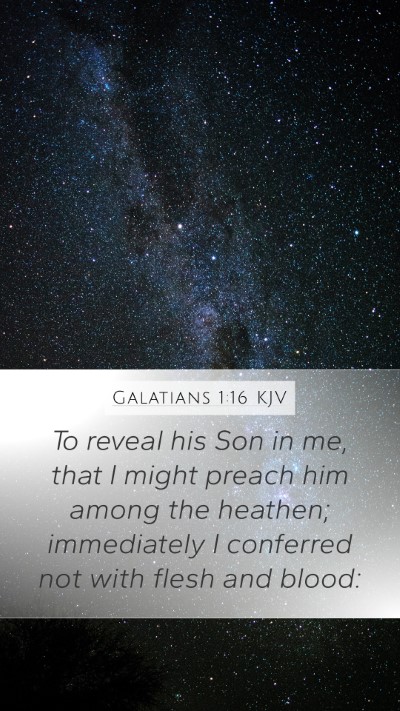 Galatians 1:16 Explained