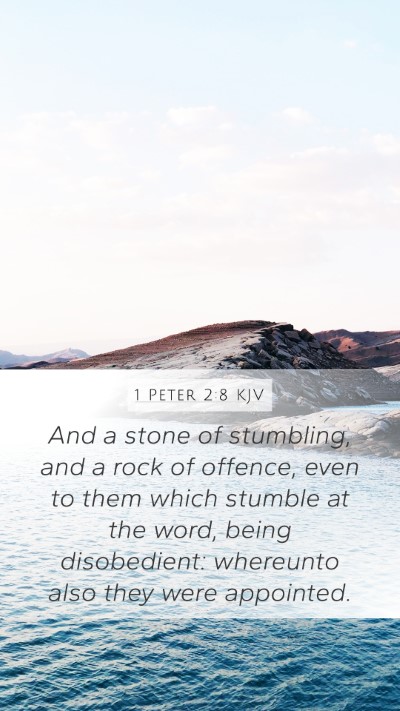 1 Peter 2:8 Explained
