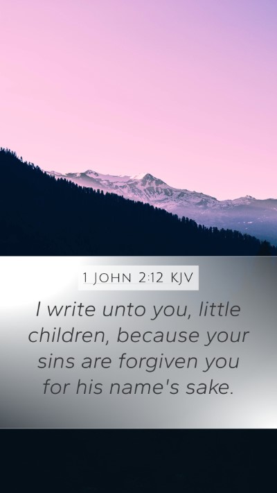 1 John 2:12 Explained
